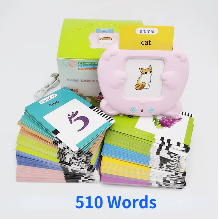 Tender Tots Talking Flash Cards Electronic Learning Toy for Kids