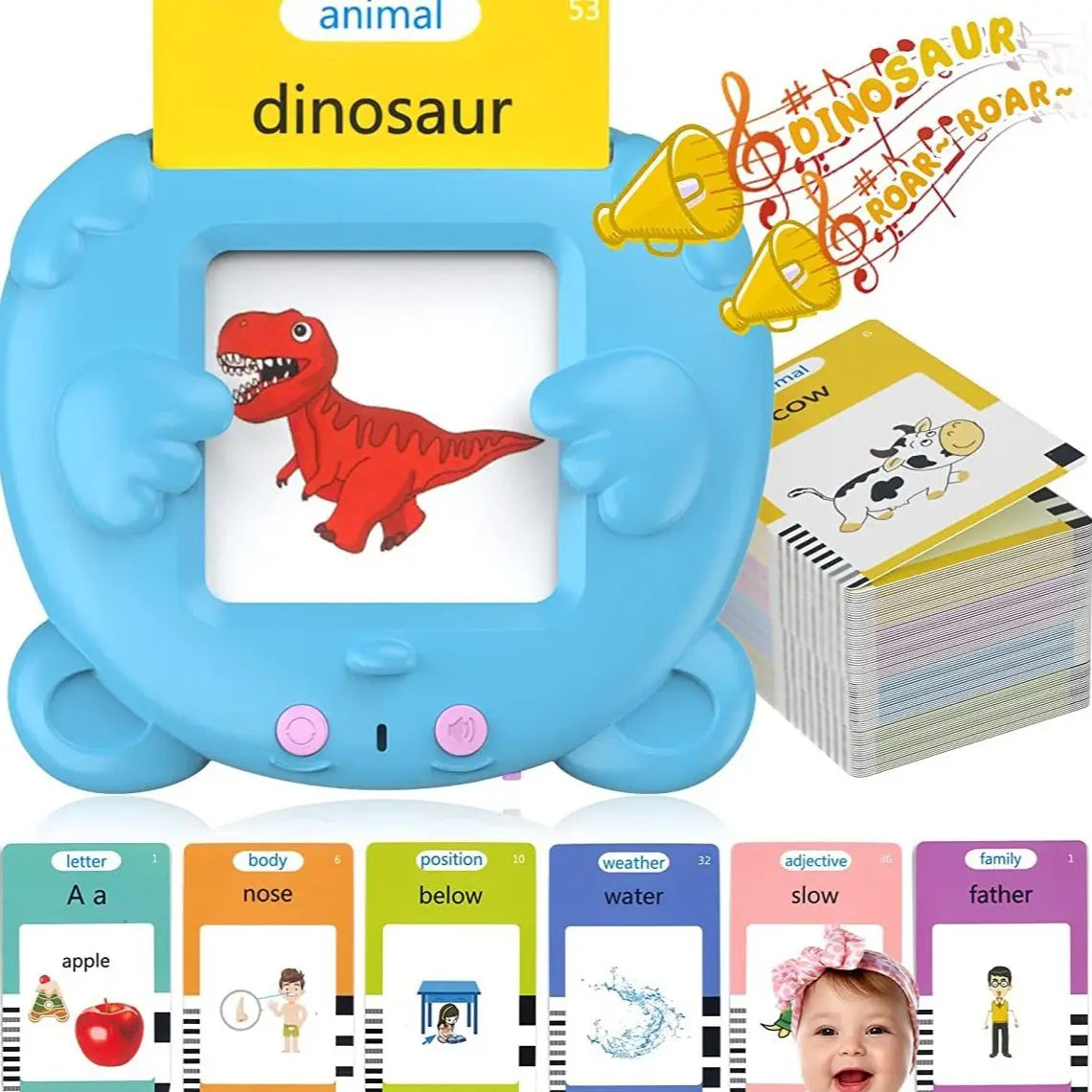 Tender Tots Talking Flash Cards Electronic Learning Toy for Kids