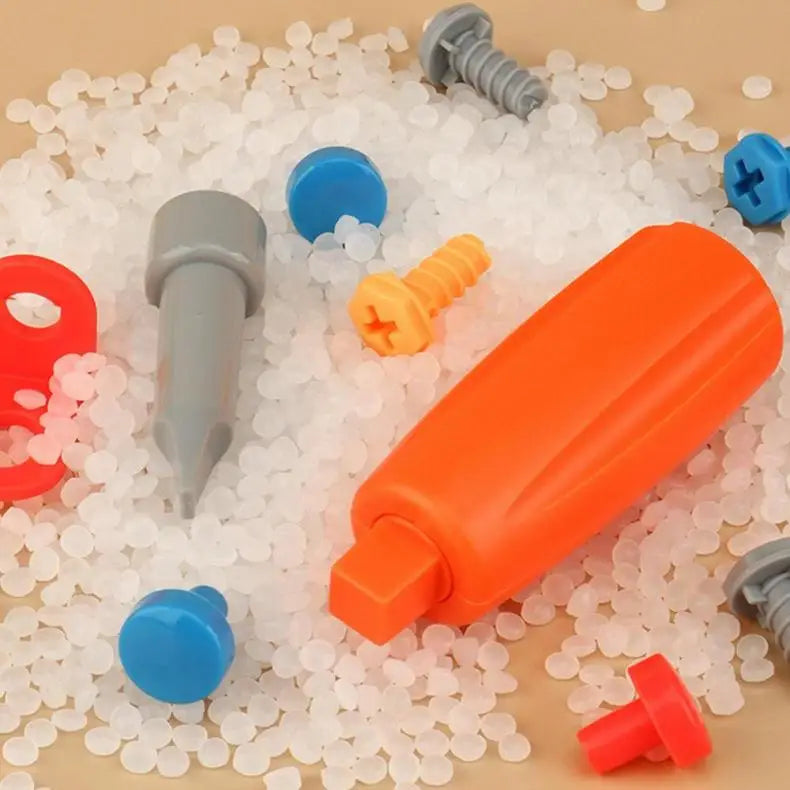Tender Tots Kids Electric Drill 3D Puzzle Dinosaur Assembly Toy Set