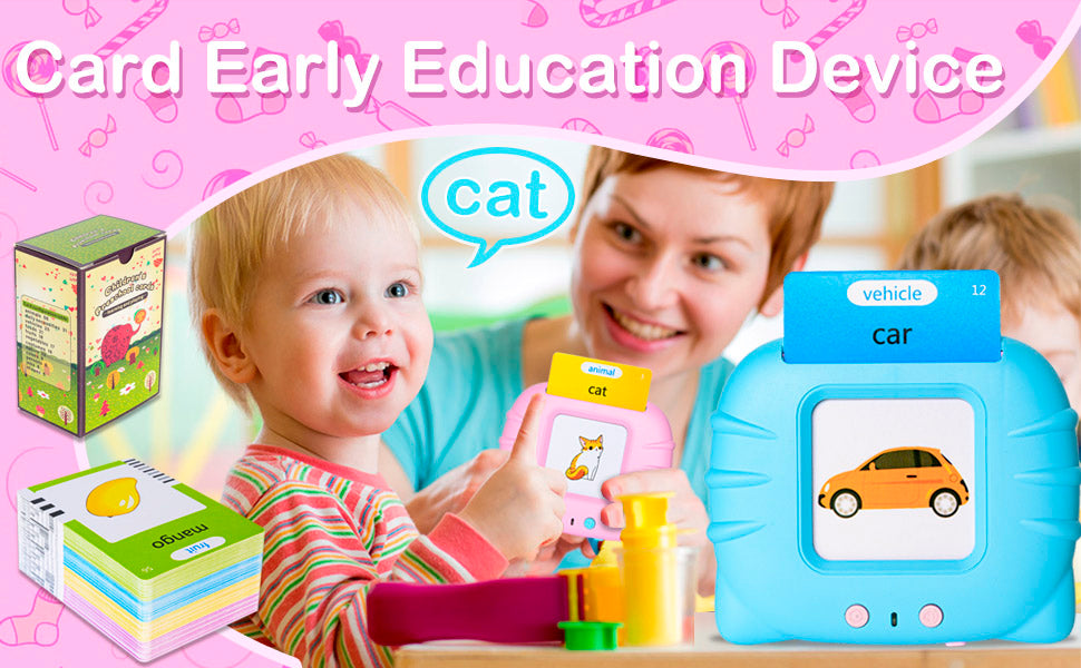 Tender Tots Talking Flash Cards Electronic Learning Toy for Kids